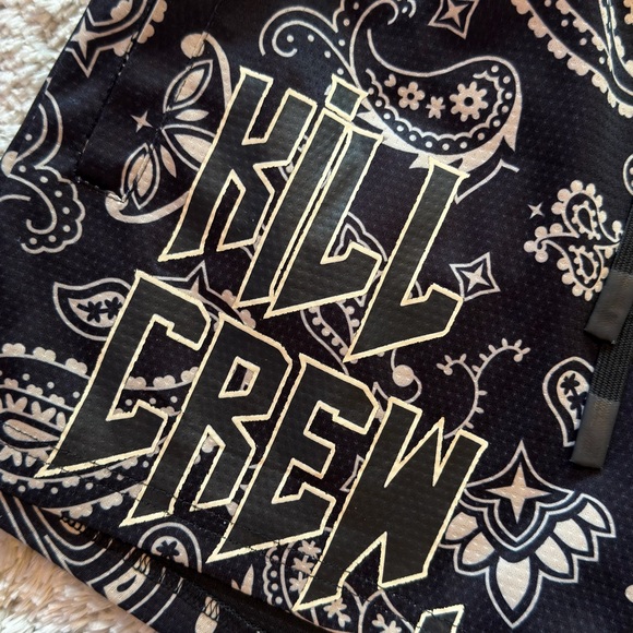 Kill Crew Thigh High Paisley Shorts XS - Picture 2 of 4